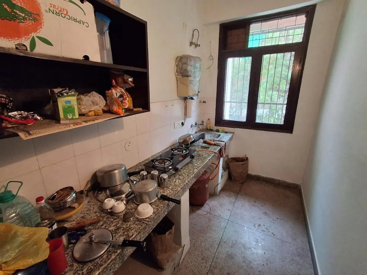 펜션 Full 1Bhk In Lush Green Society 구르가온 인도